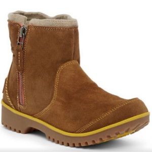 Sorel Meadow Zip Brown Zipper Round Toe Ankle Winter Boots